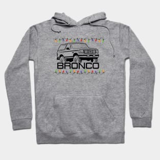 1992-1996 Ford Bronco Side, Christmas Hoodie